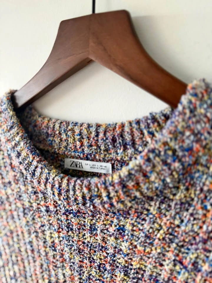 Multi-Colored Knit Sweater - photo 2