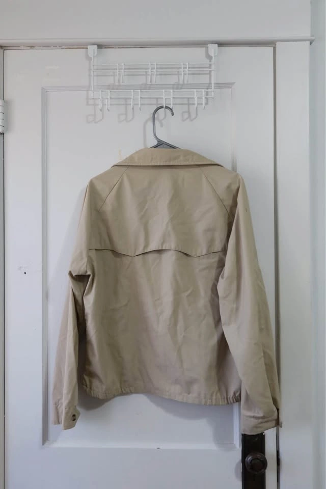 Vintage Beige/Khaki Sears lightweight windbreaker jacket - photo 2