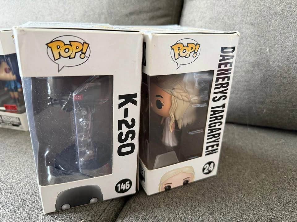 Star Wars and Game of Thrones Funko-Pops (K2SO and Danaerys) - photo 2