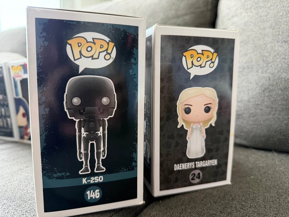 Star Wars and Game of Thrones Funko-Pops (K2SO and Danaerys) - photo 4