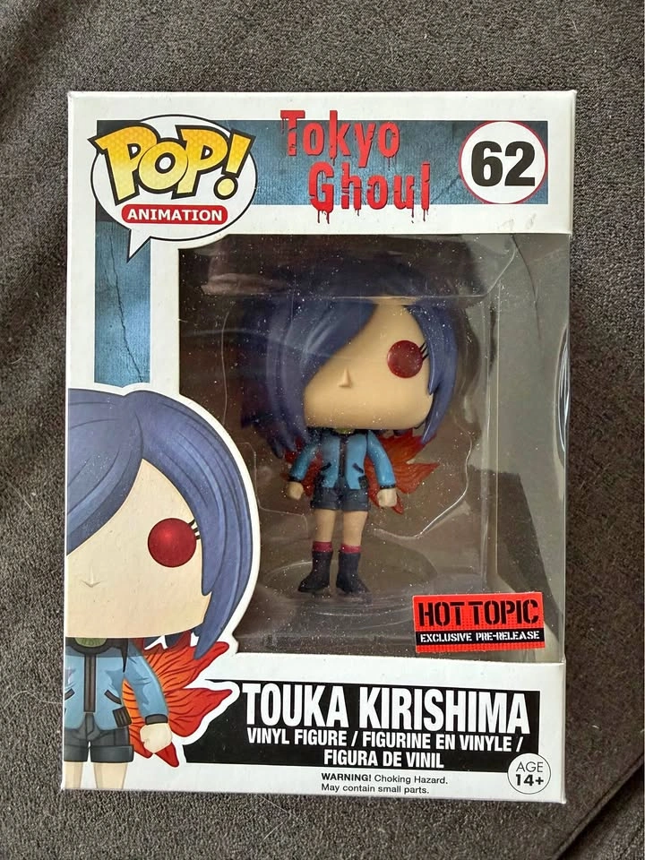 Rare Vaulted Funko Pop - Tokyo Ghoul - Touka Kirishima #62