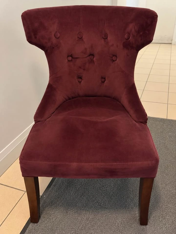 Velvet Accent Chairs – Set of 2 - photo 2