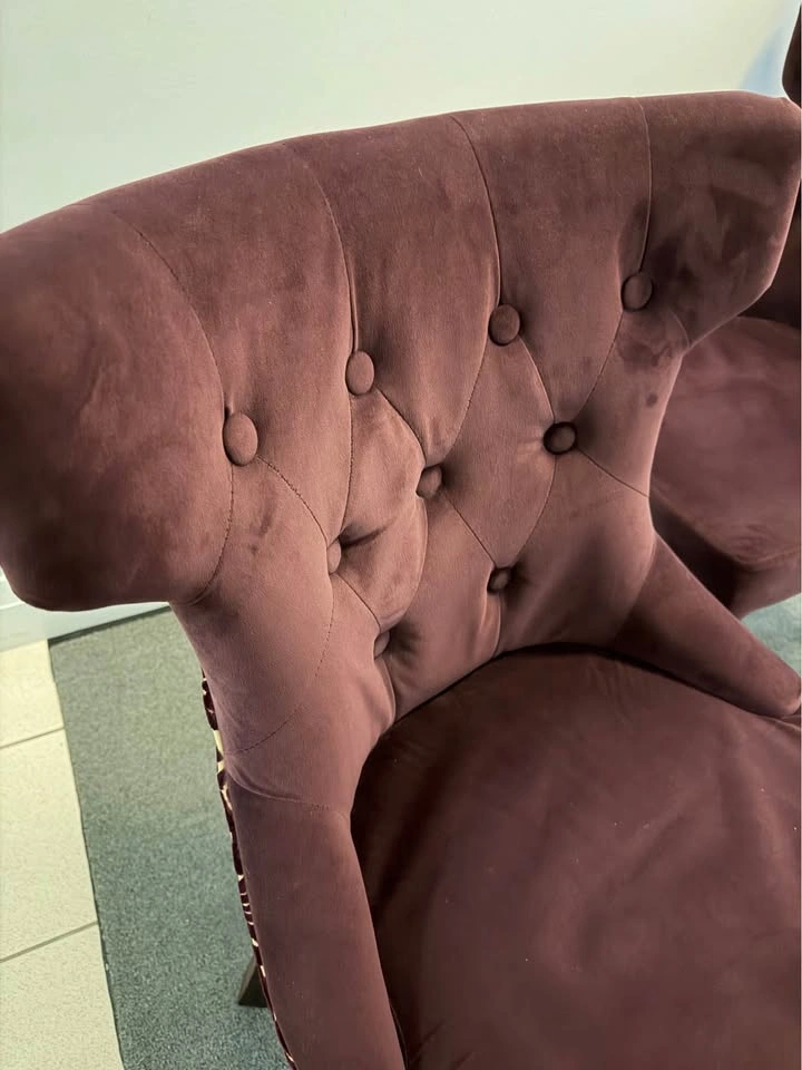 Velvet Accent Chairs – Set of 2 - photo 5