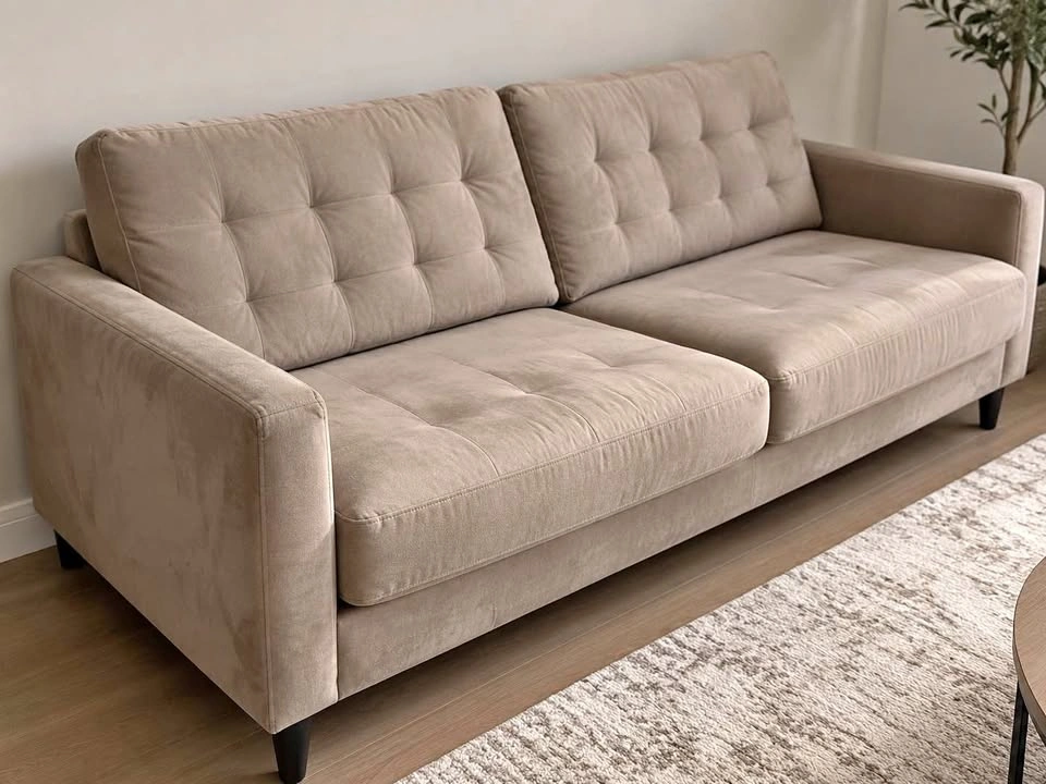 3-Seater Sofa - Beige