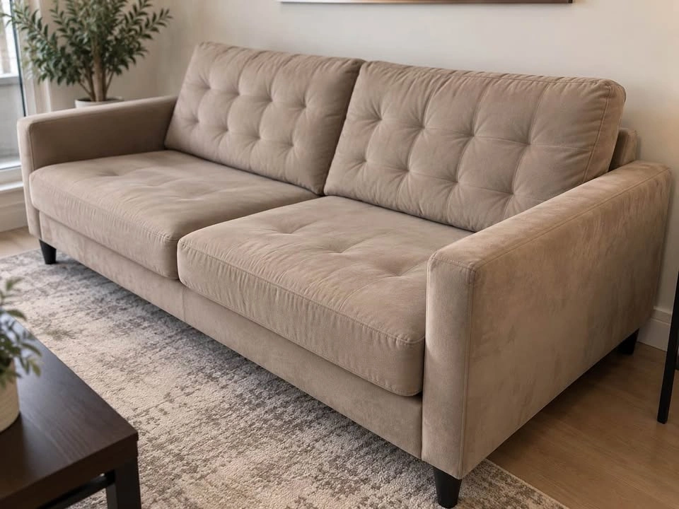 3-Seater Sofa - Beige - photo 2