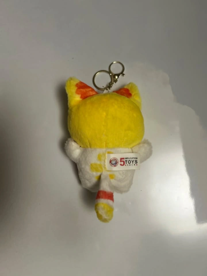 5 Implication Toys Yellow Cat Keychain Plush - photo 2