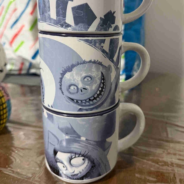 Disney Nightmare Before Christmas Cups