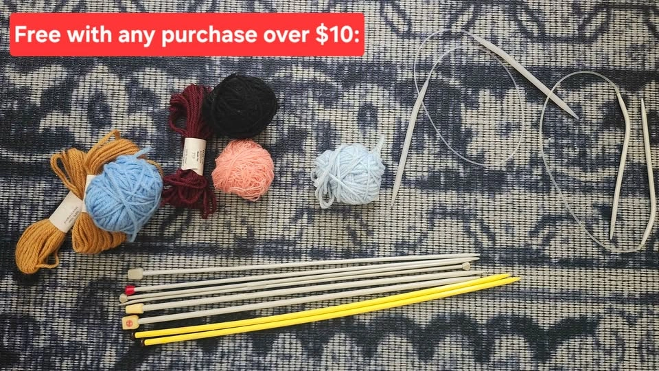 Yarn, thread, and knitting needles - photo 2