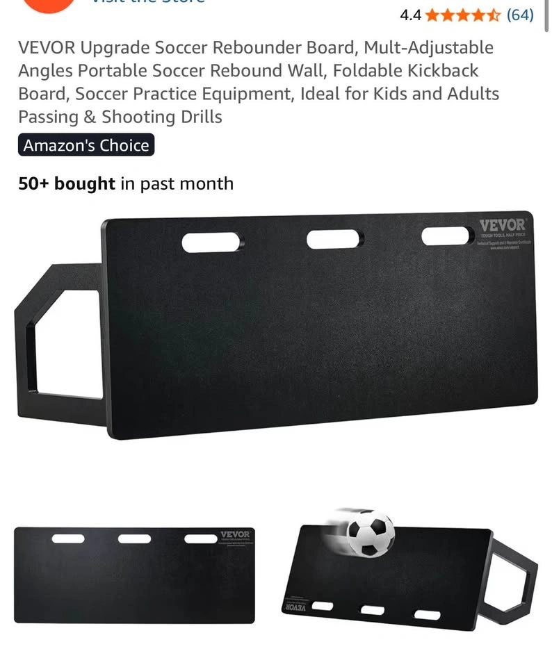 Soccer rebound board - photo 2