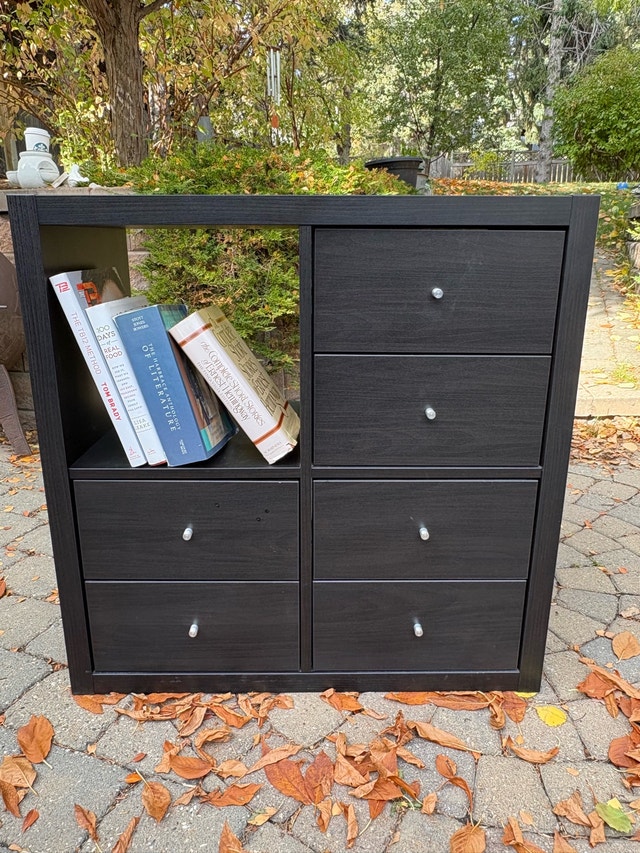IKEA Kallax 4 cube with drawers