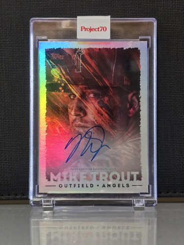 2021 Topps Project70 Mike Trout #724-A Auto /70