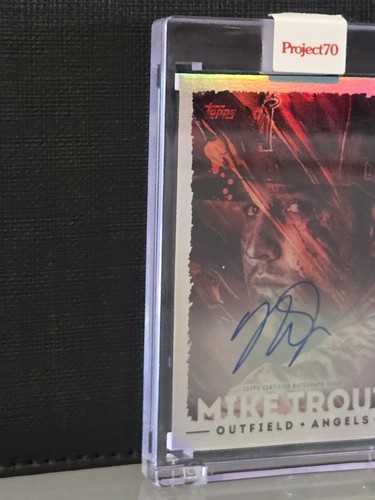2021 Topps Project70 Mike Trout #724-A Auto /70 - photo 2