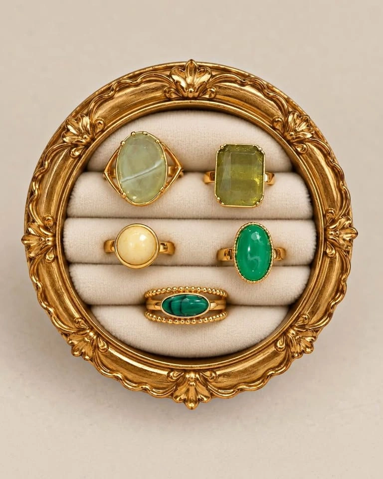 7 piece Ring Set