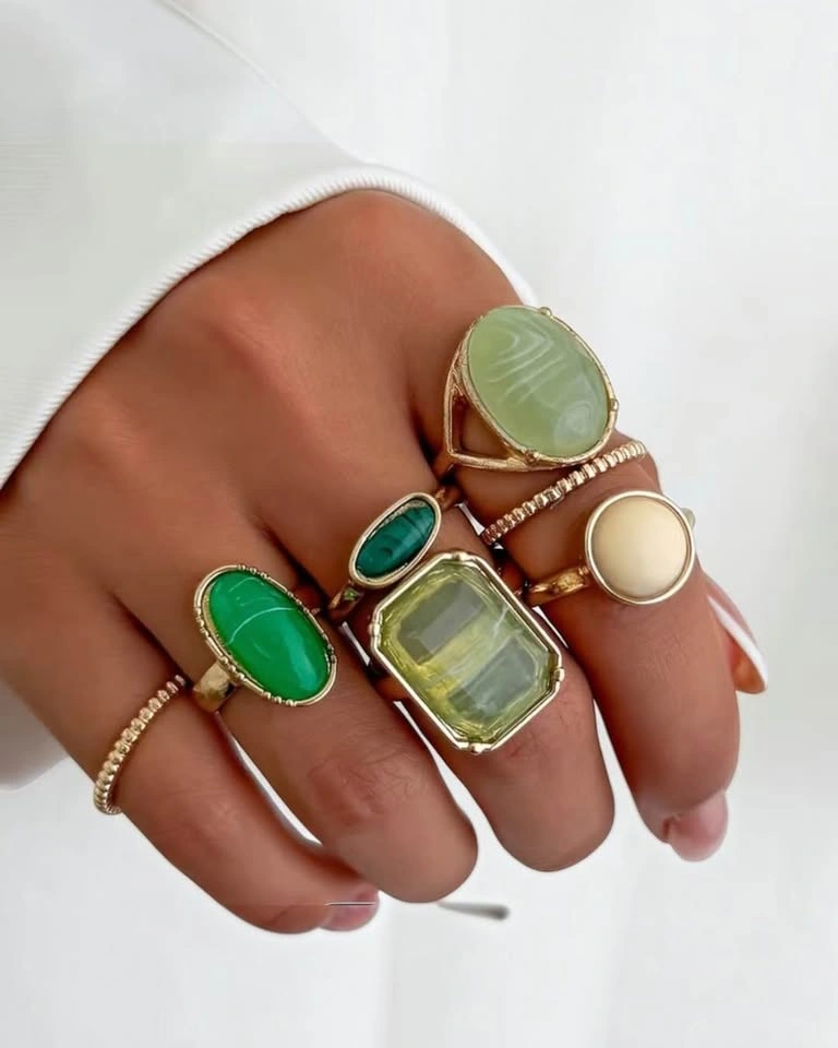 7 piece Ring Set - photo 4