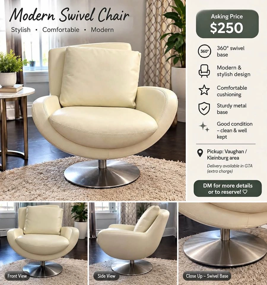 Modern Swivel Chair