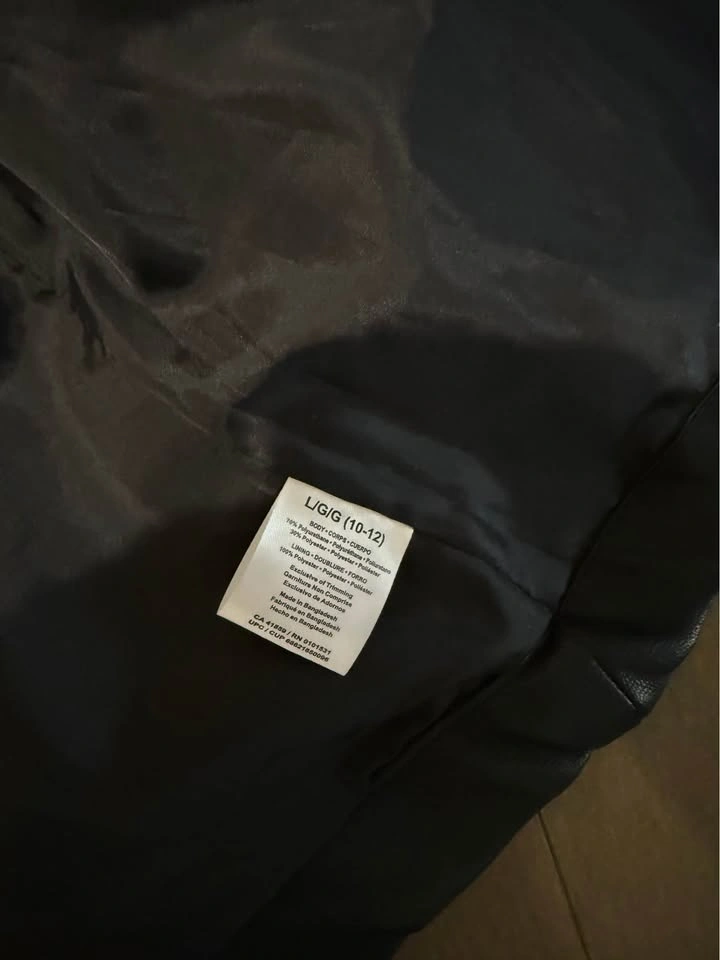 Black Stars Denim Jacket - Size 10-12 - photo 3