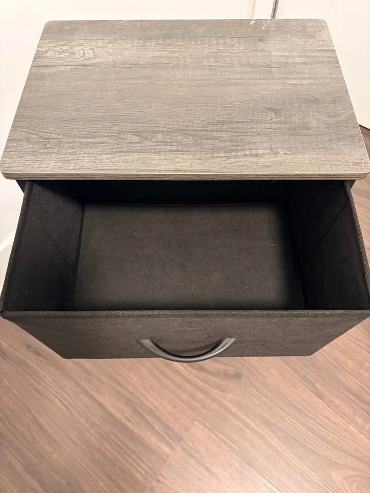 Bedside Nightstand with drawer - photo 2