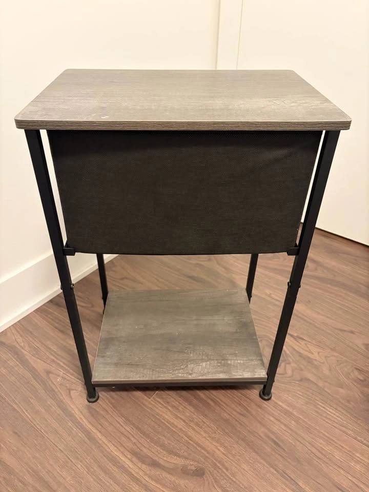 Bedside Nightstand with drawer - photo 3