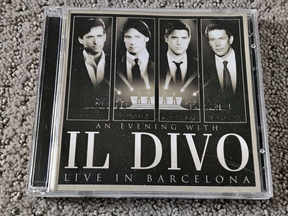 An Evening with IL DIVO Live in Barcelona - CD & DVD Music Album