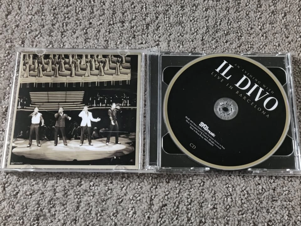 An Evening with IL DIVO Live in Barcelona - CD & DVD Music Album - photo 2