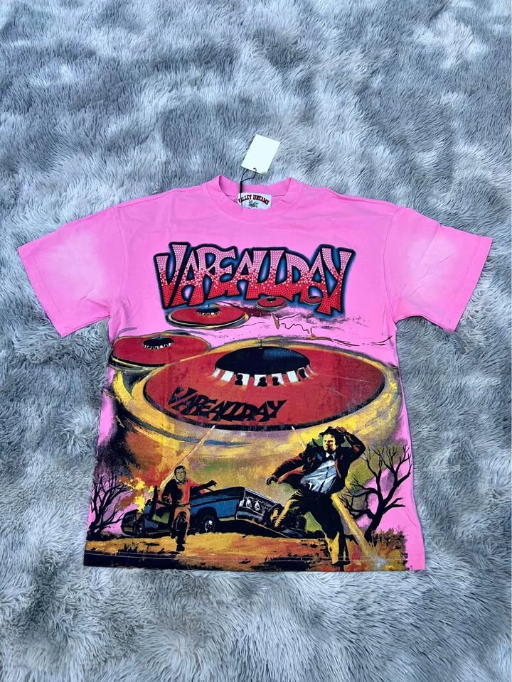 Valley Dreams Vareallday Pink Graphic T-Shirt