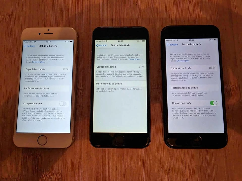 3 iPhones for sale, one price