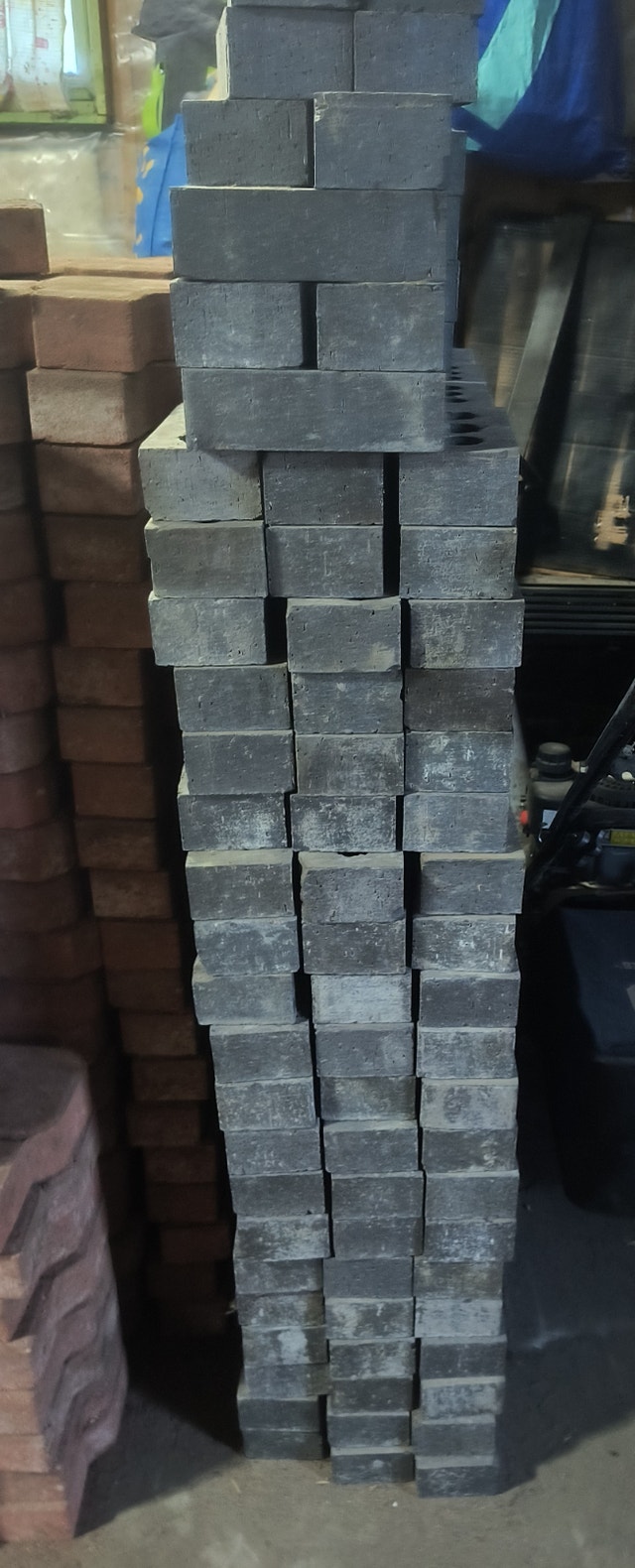 Black fire bricks