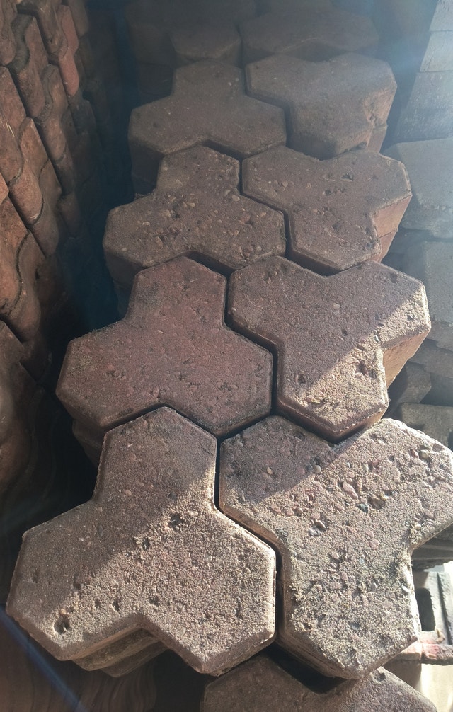 Trihex pavers