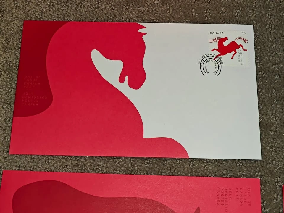 2014 Canada Post Year of the Horse First Day Cover Set (4) - photo 2