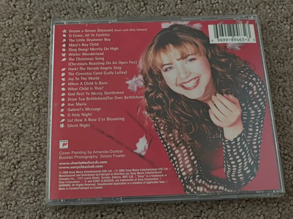 Charlotte Church - Dream A Dream - Classical Christmas Music CD - photo 3
