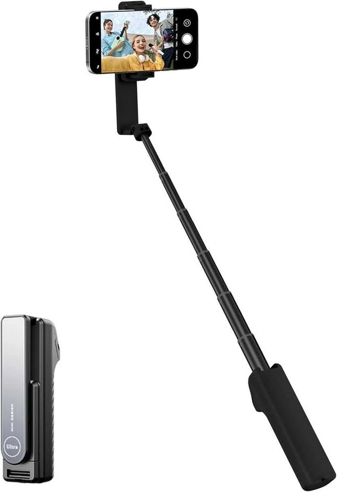 Portable Selfie Stick with Remote Control for iPhone & Android
