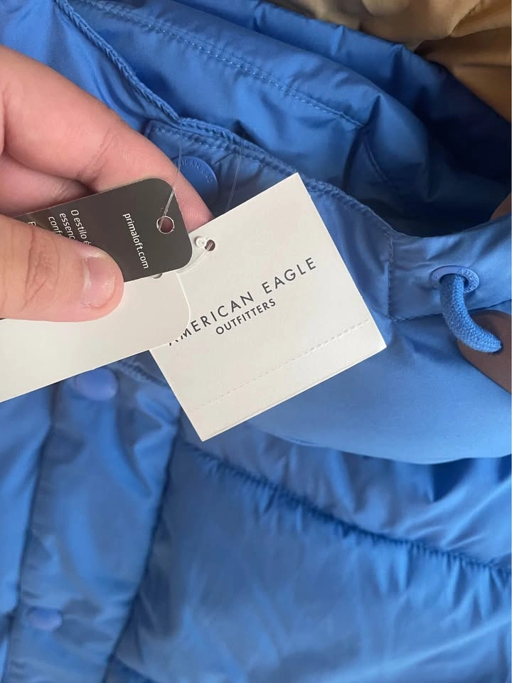 American Eagle Blue Puffer Jacket - photo 3