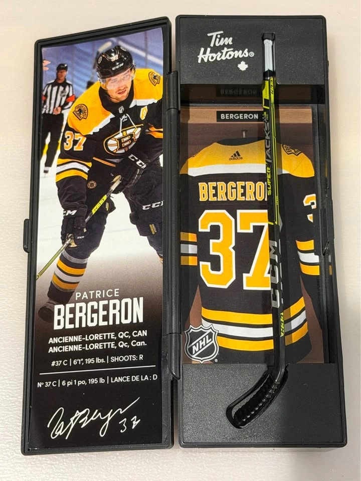 Tim Hortons NHL Superstar Collectable Stick Patrice Bergeron #37 - photo 2
