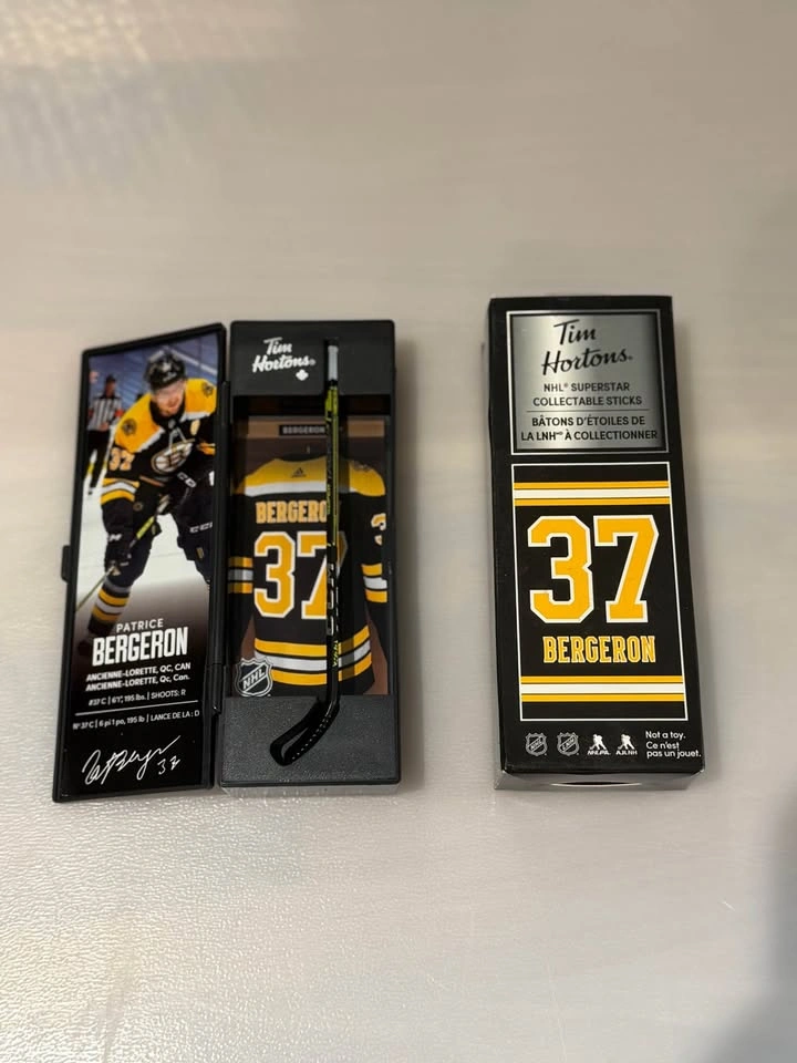 Tim Hortons NHL Superstar Collectable Stick Patrice Bergeron #37 - photo 3