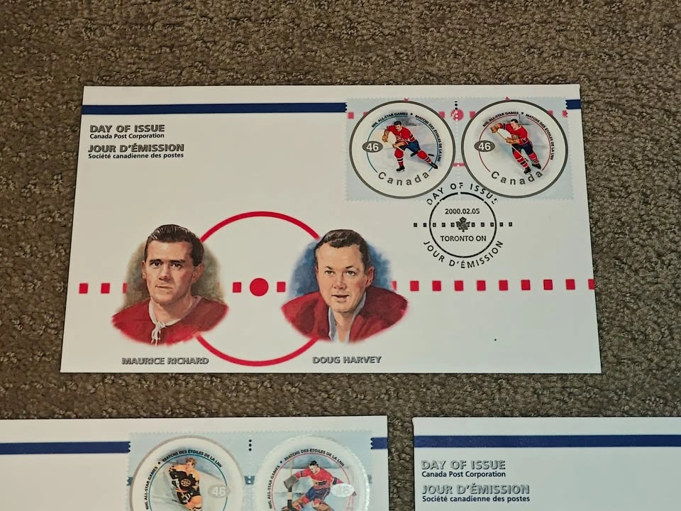 2000 NHL 50th All-Star Game First Day Covers - photo 2