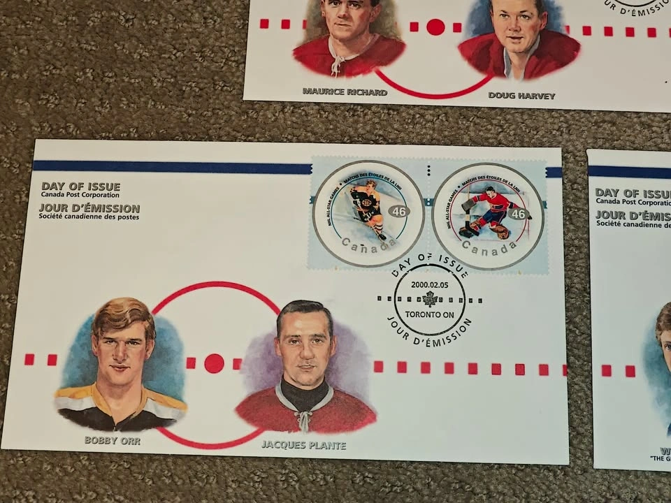 2000 NHL 50th All-Star Game First Day Covers - photo 3