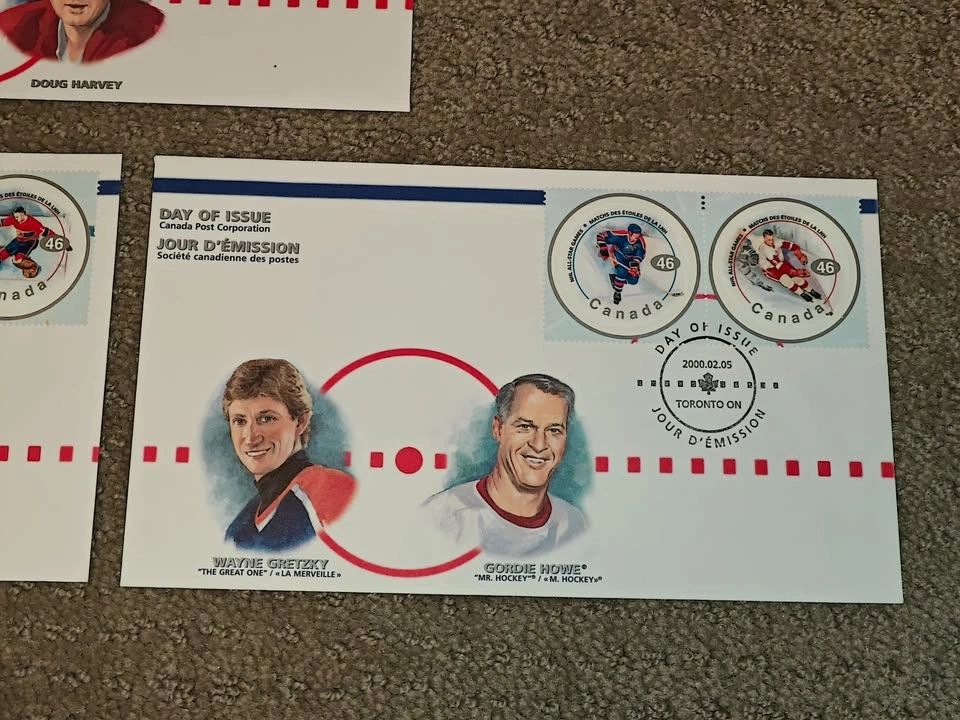 2000 NHL 50th All-Star Game First Day Covers - photo 4