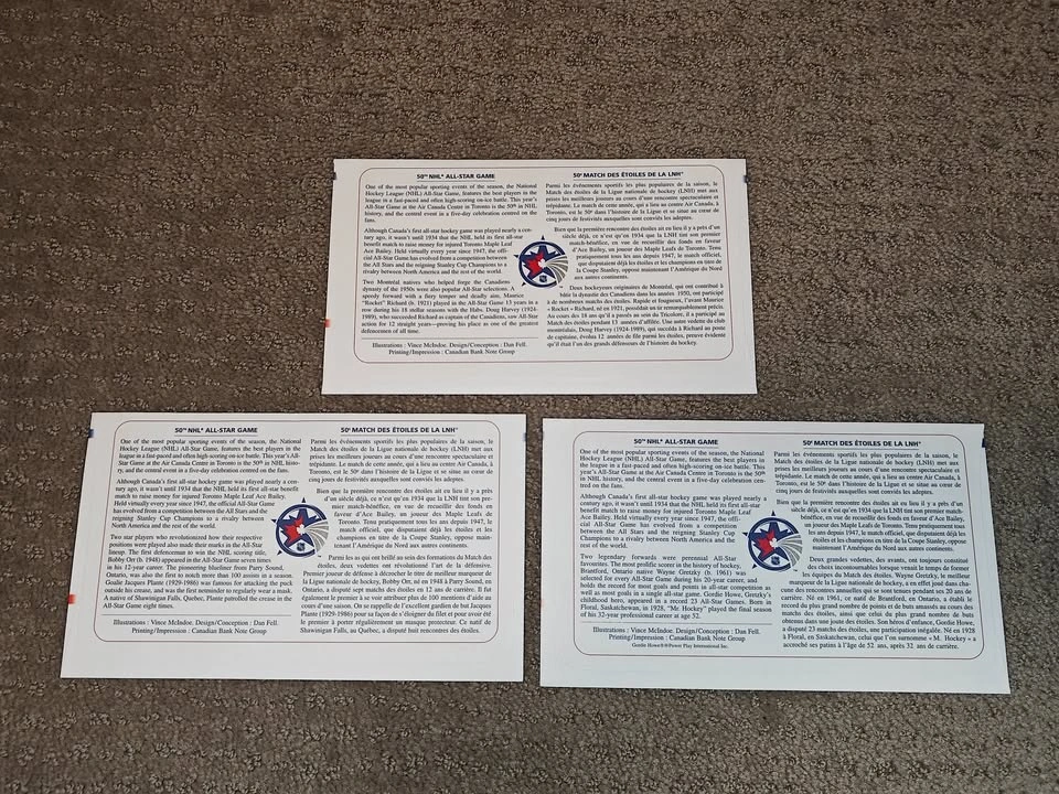 2000 NHL 50th All-Star Game First Day Covers - photo 5