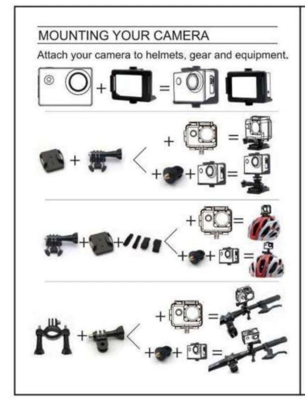 BNIB Ourlife 1080P HD Action Camera - Golden - photo 5