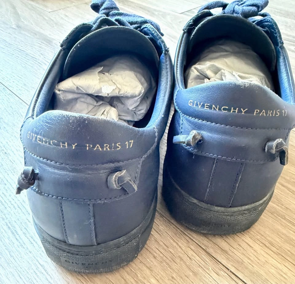 Givenchy Urban Street Low Top Sneakers Navy Blue - photo 4