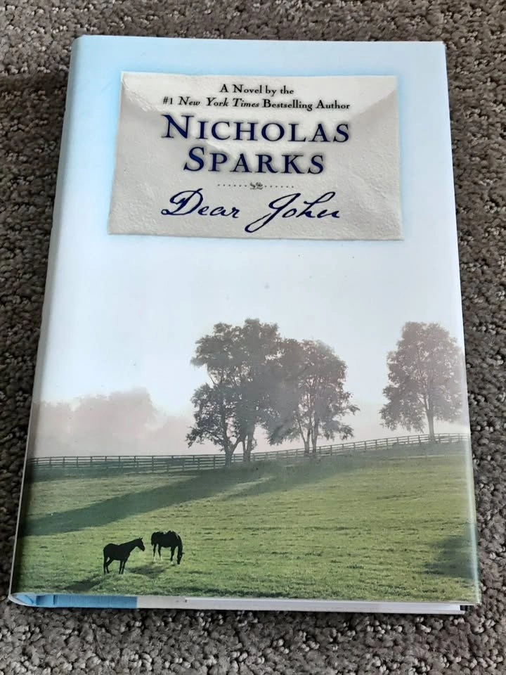 Dear John by Nicholas Sparks - Hardcover Romance Novel Book