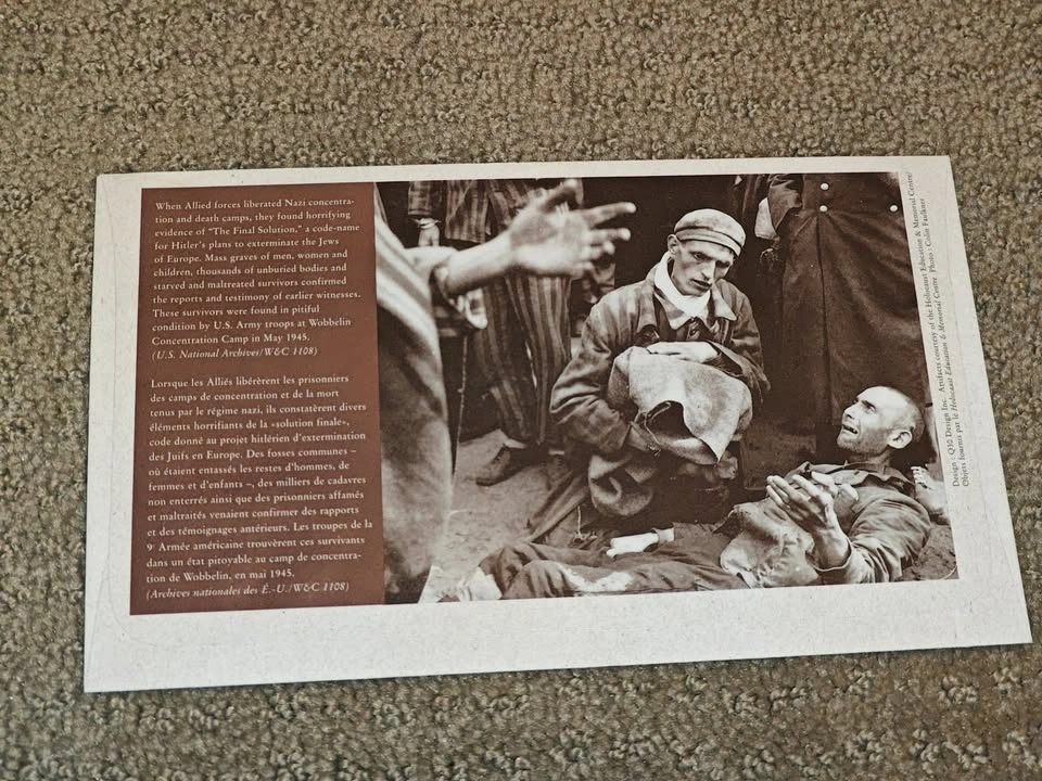 First Day Covers FDC - Canada Post 1995 The Holocaust Stamps - photo 4