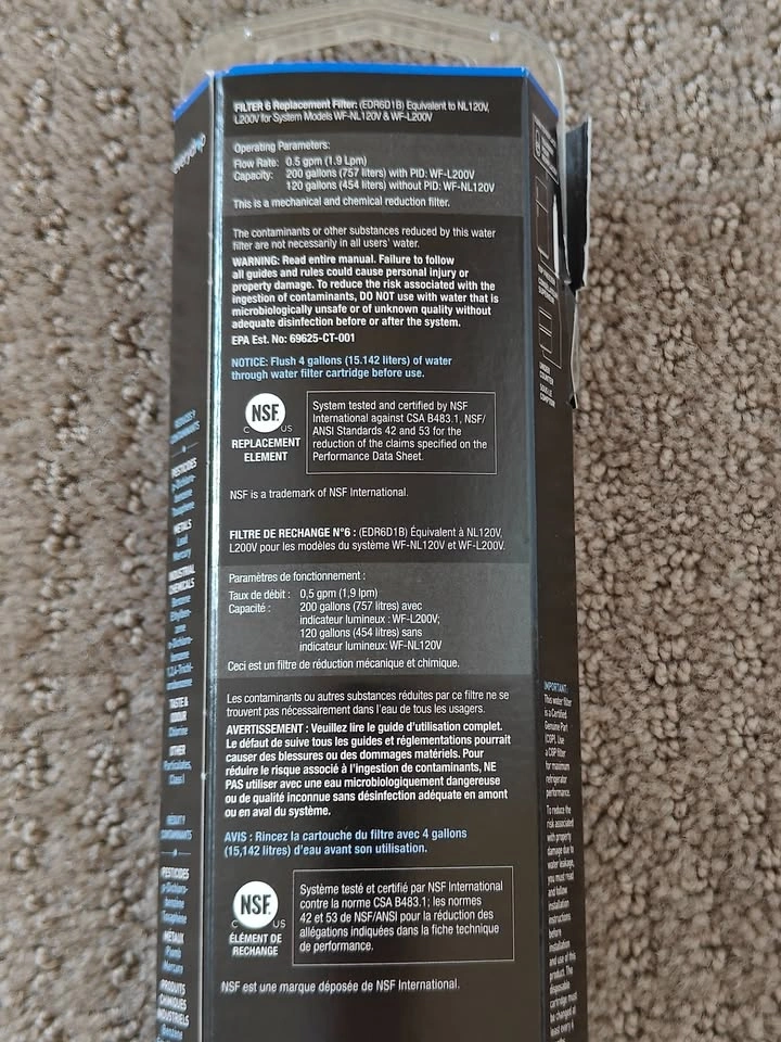Everydrop #6 Refrigerator Water Filter Whirlpool Maytag - photo 3