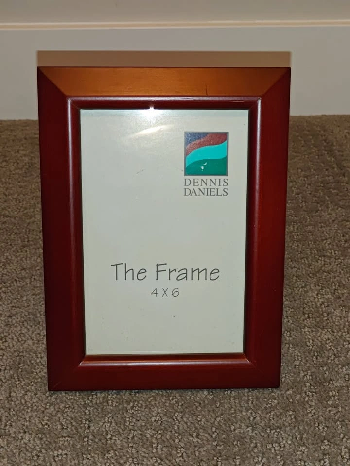 4x6 Solid Wood Picture Photo Frame - Walnut Finish - photo 5