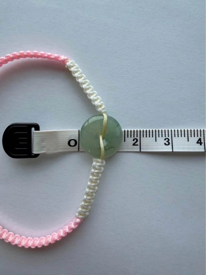 Handcrafted Grade A Jadeite Bracelet – Trans Pride Edition - photo 5
