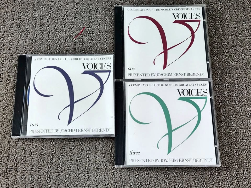 World's Greatest Choirs - Voices - Joachim-Ernst Berendt - 3 CDs