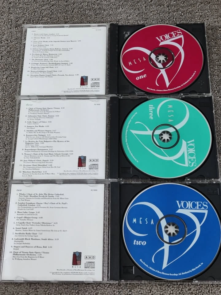 World's Greatest Choirs - Voices - Joachim-Ernst Berendt - 3 CDs - photo 2