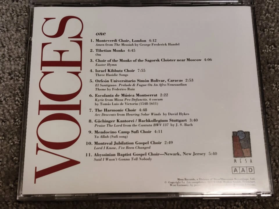 World's Greatest Choirs - Voices - Joachim-Ernst Berendt - 3 CDs - photo 4