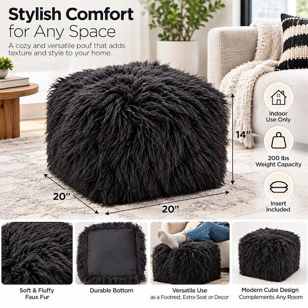 Puffy Ottoman/Footrest