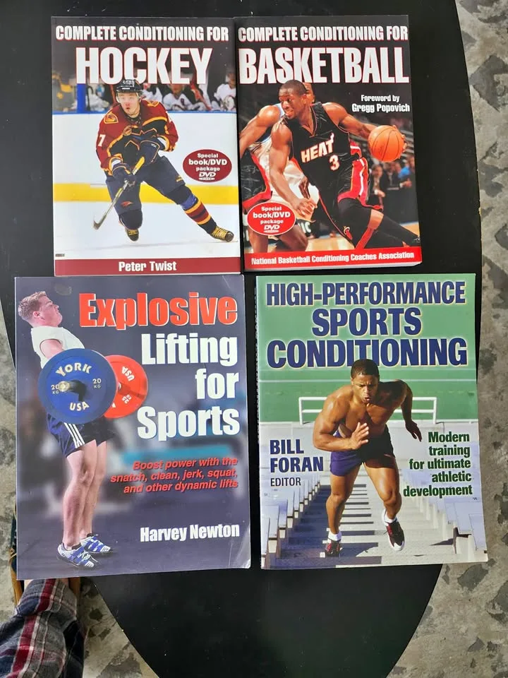 Sports training books thumbnail